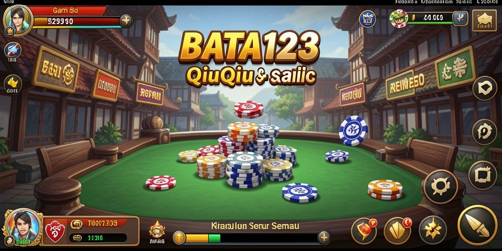 Tampilan gameplay QiuQiu yang memukau di BATA123.