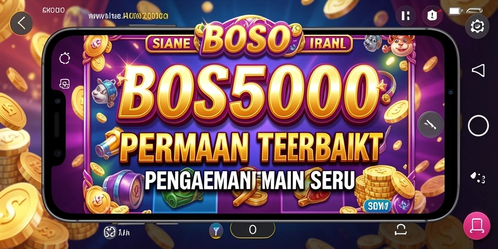 Tampilan gameplay slot yang mendebarkan di BOS5000.