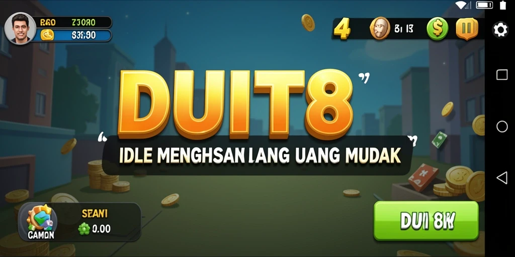 Tampilan gameplay <strong>DUIT8</strong> yang menarik dan interaktif.