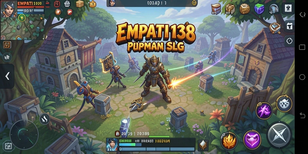 Tampilan gameplay menarik dari EMPATI138 dengan elemen SLG.