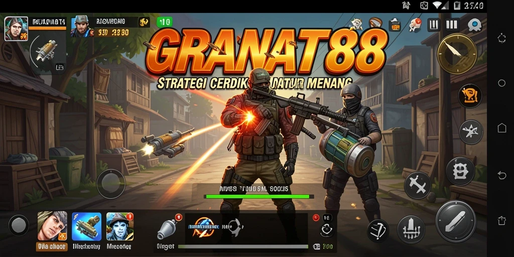 Tampilan gameplay seru dan penuh strategi di GRANAT88.