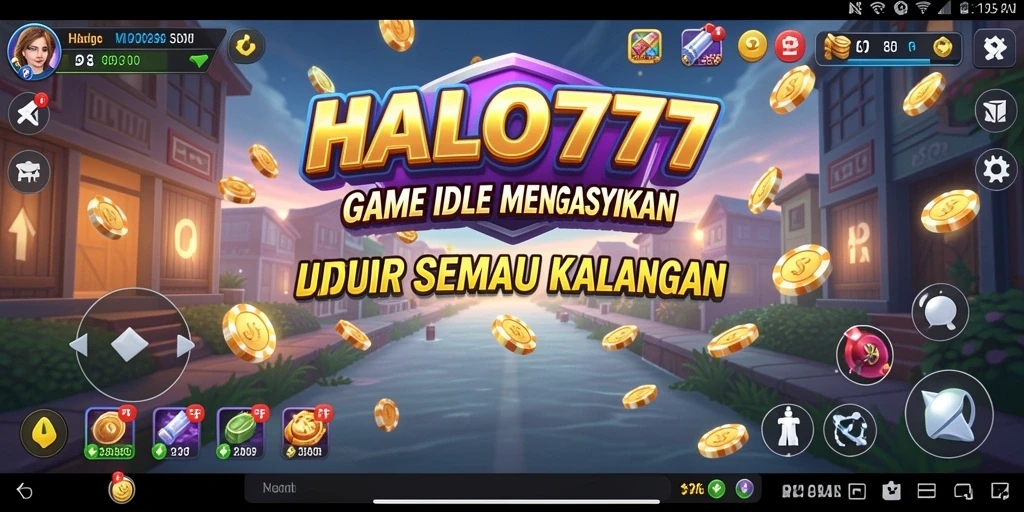 Tampilan menarik dari gameplay HALO777 yang memukau.
