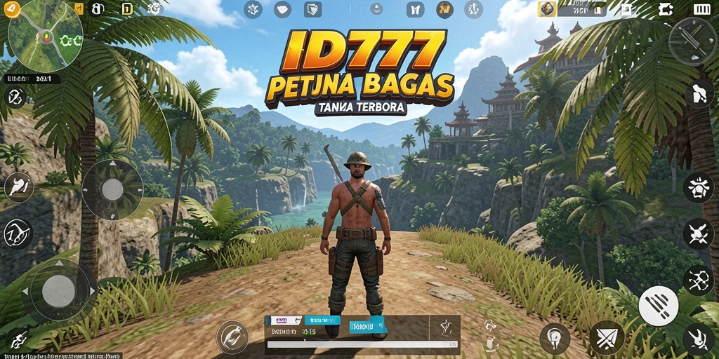 Tangkapan layar menampilkan petualangan seru di dunia terbuka.