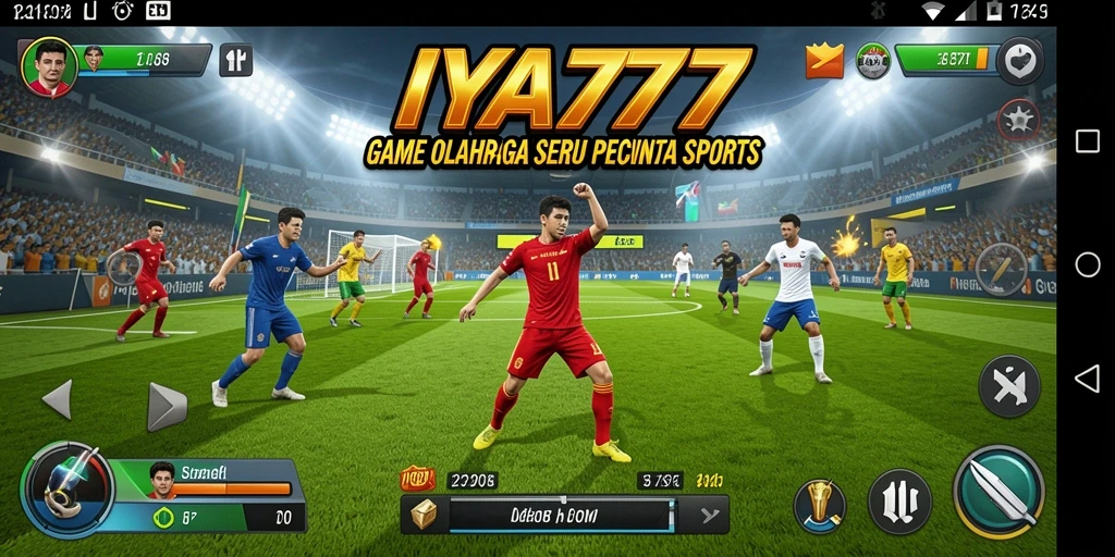 Tangkapan layar gameplay IYA777, menampilkan aksi olahraga yang mendebarkan.
