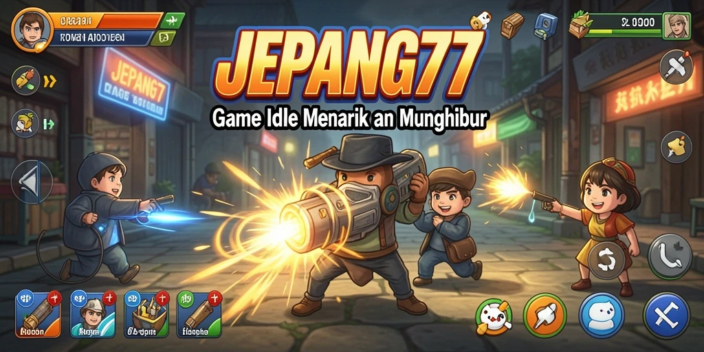 Gameplay menarik JEPANG77 yang penuh strategi Idle.