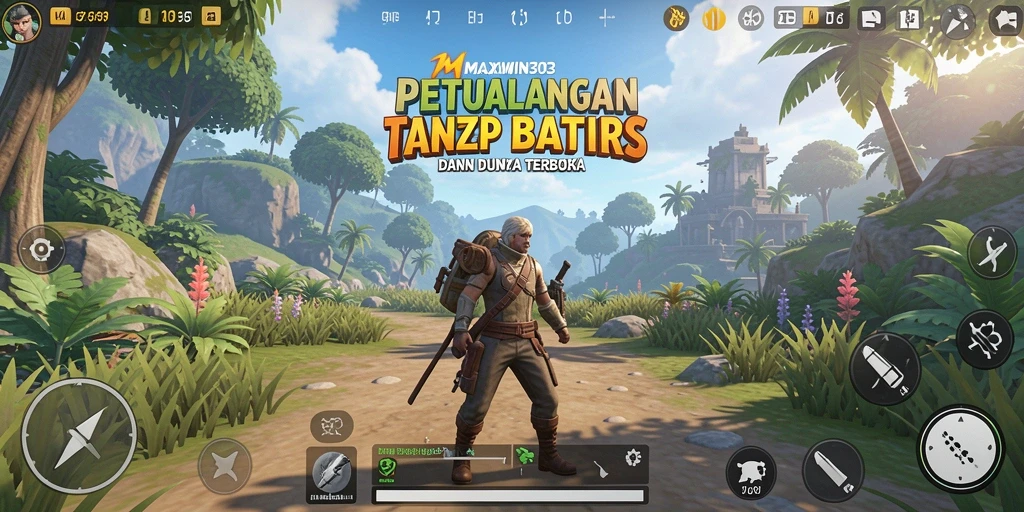 Tampilan gameplay menarik dari MAXWIN303 dalam dunia terbuka.