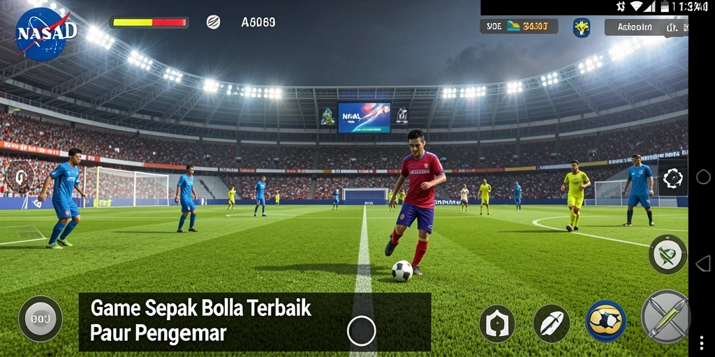 Gameplay seru dan grafis memukau dalam NASA4D.
