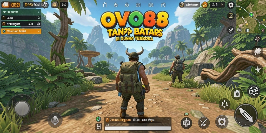 Tampilan gameplay OVO88 yang memukau dalam dunia terbuka.