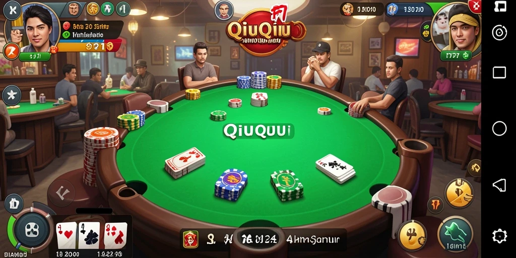 Gameplay seru QiuQiu di PP7 dengan grafis menarik.
