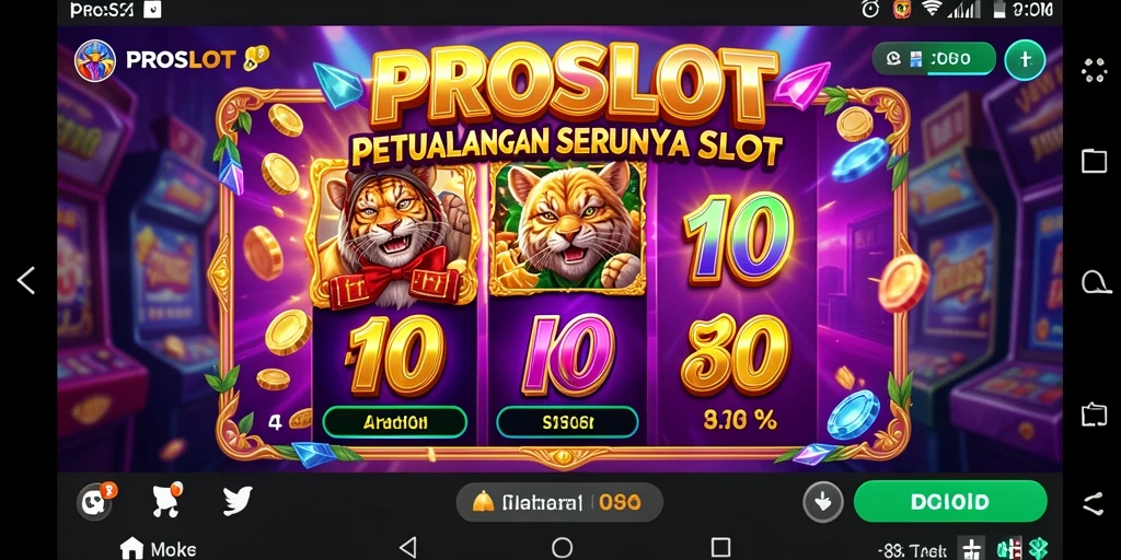 Tampilan gameplay seru dalam dunia petualangan slot.