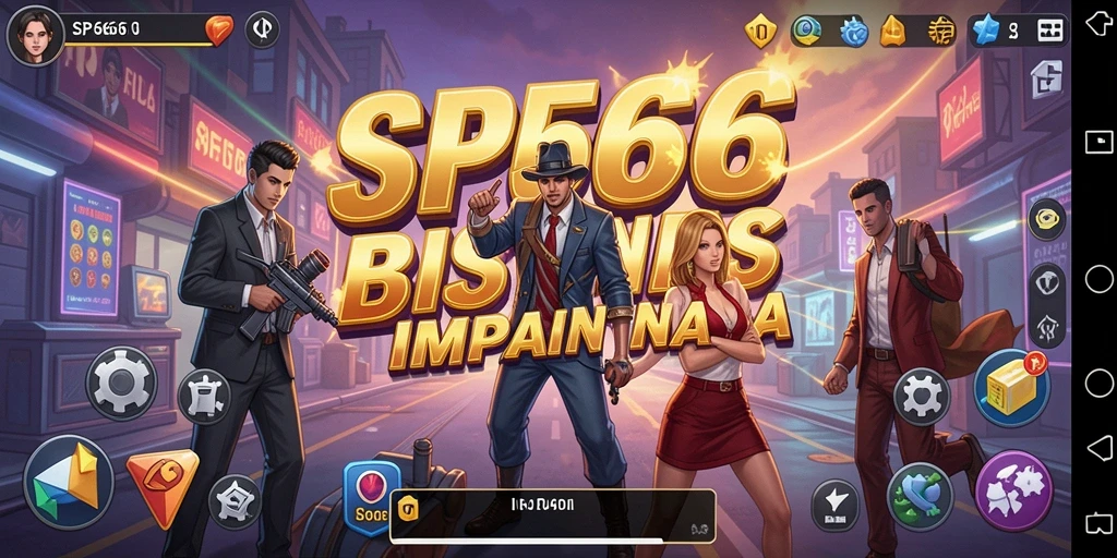 Tangkapan layar menampilkan pengelolaan bisnis di SP666 dengan grafik menarik.