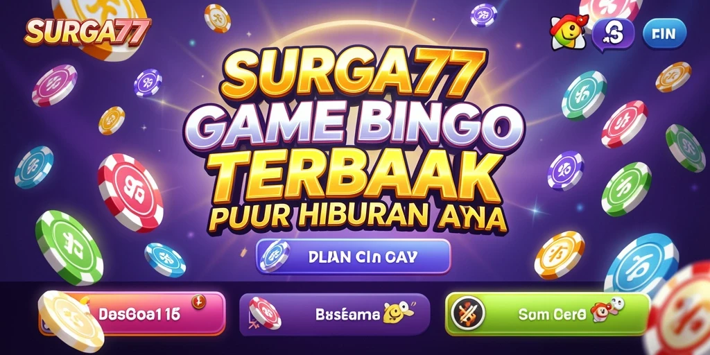 Tampilan gameplay SURGA77 yang seru dan menantang di dunia Bingo.